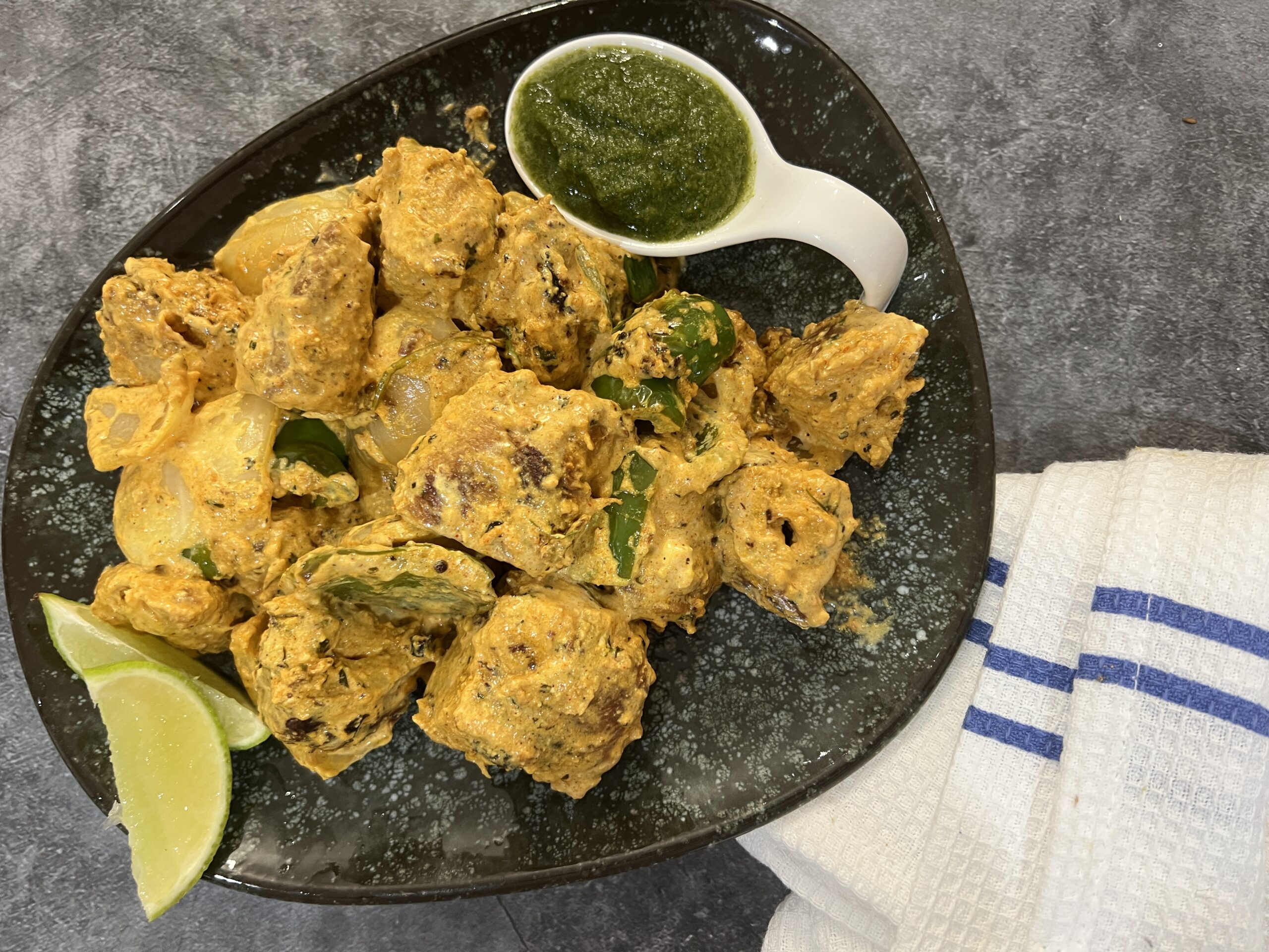 Soya Chap Hariyali Tikka